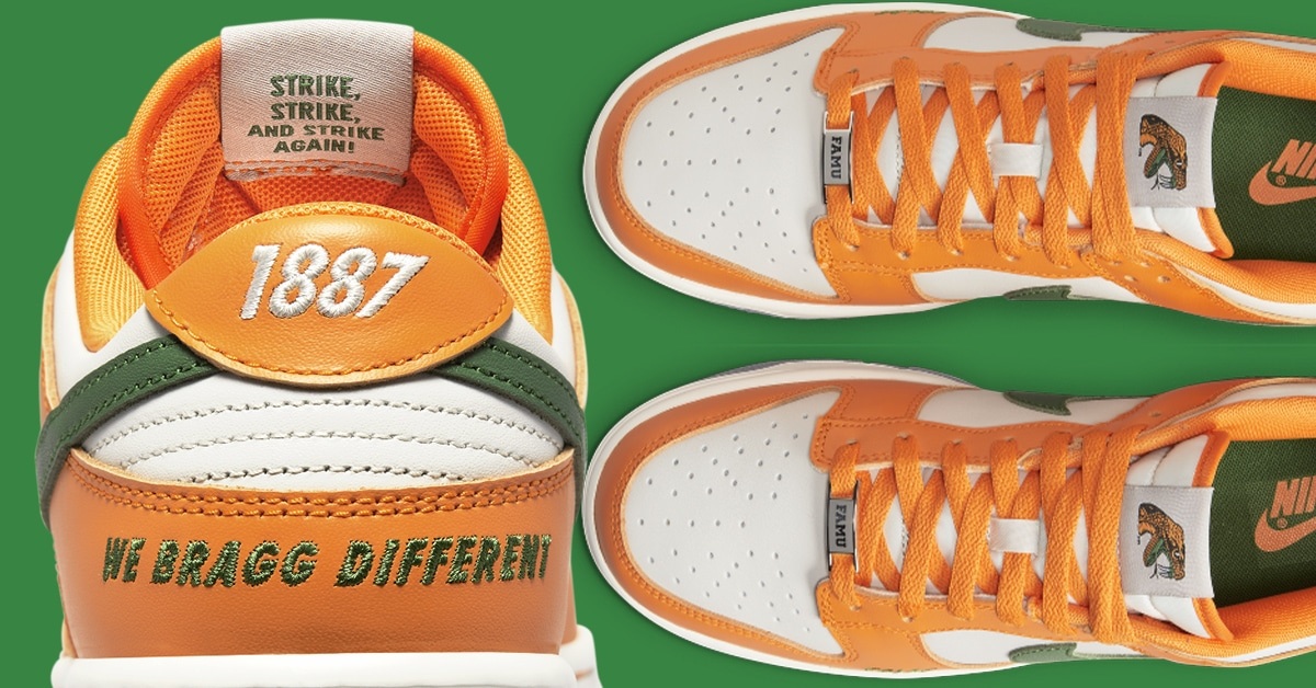 The "Yardrunners" Collection Grows with the Nike Dunk Low "Florida A&M"