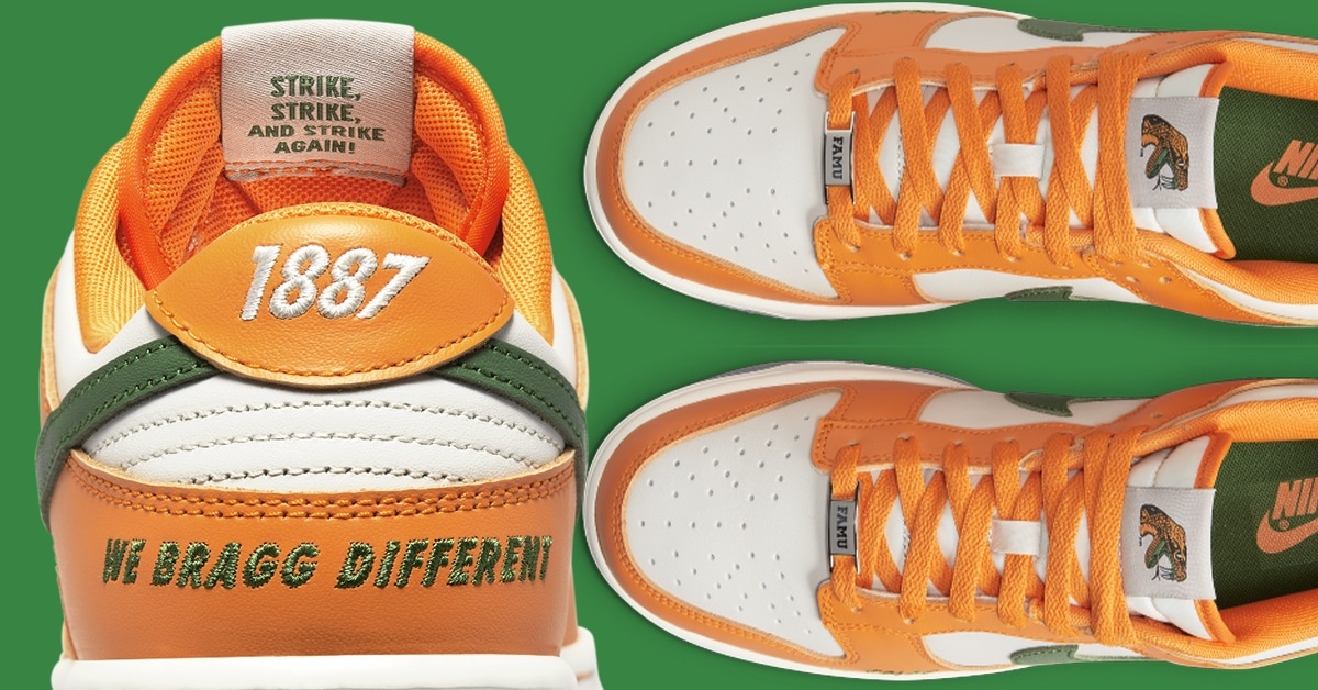 Die „Yardrunners“ Kollektion wächst um den Nike Dunk Low „Florida A&M“