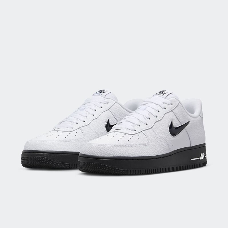 Nike Air Force 1 '07 Low Jewel White Black | HQ3826-100