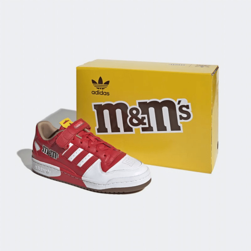 M&MS x adidas Forum Low 84 Red | GZ1935