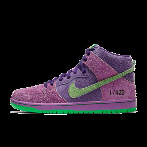 Nike SB Dunk High 420 'Purple Skunk' | CW9971-500