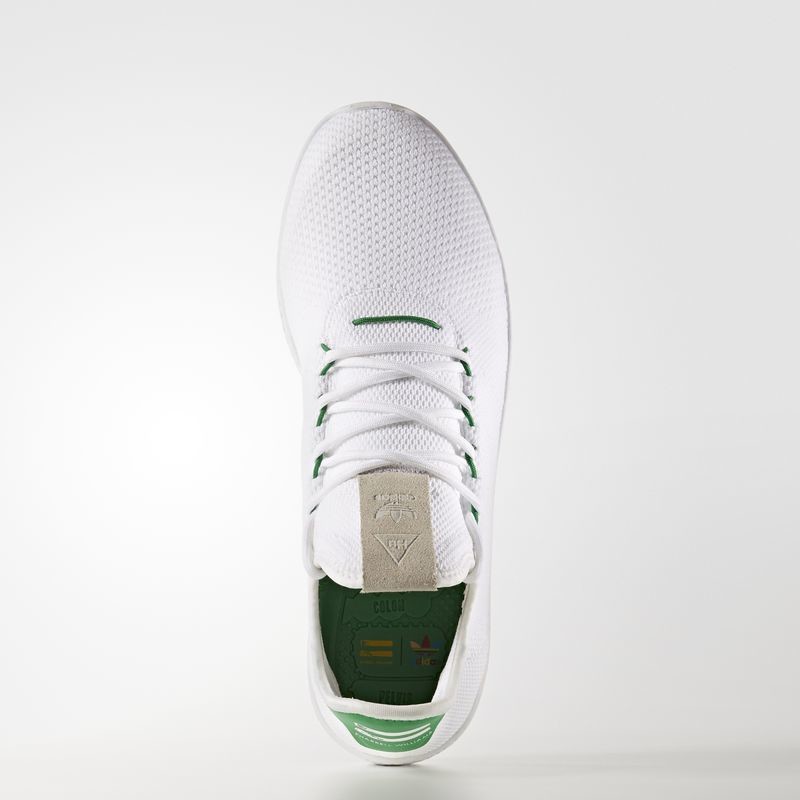 Pharrell Williams x adidas Tennis HU White/Green | BA7828