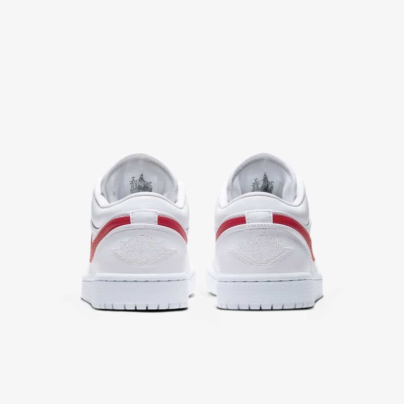 Air Jordan 1 Low White/Red | AO9944-161