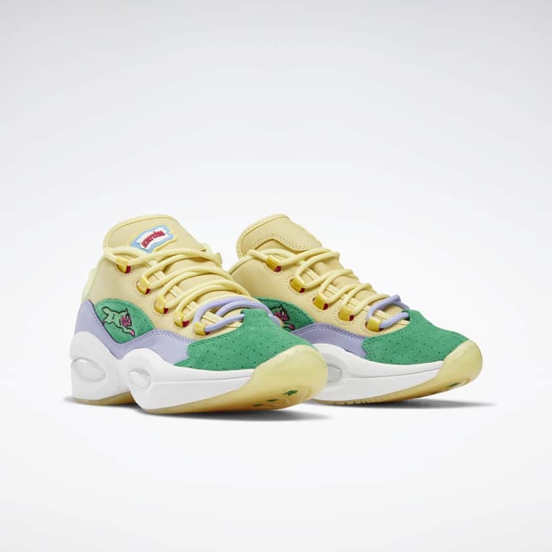 BBC x Reebok Question Low Running Dog Green | FZ4345