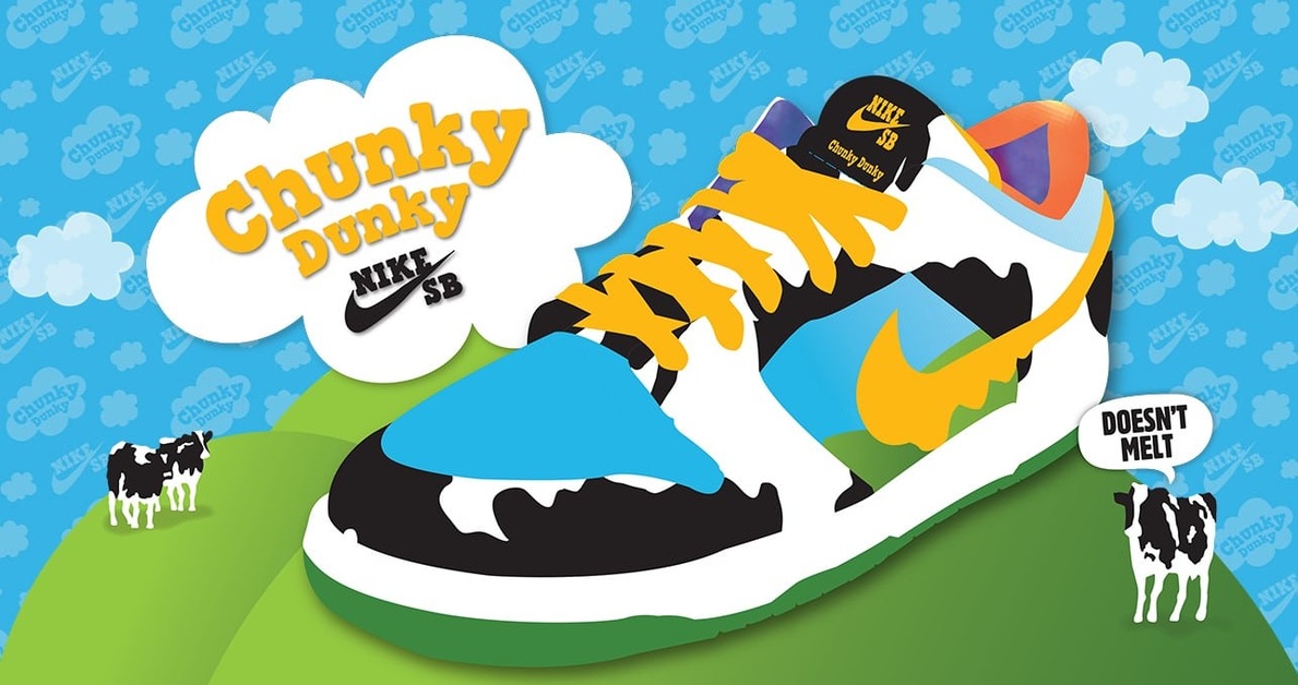 Coming soon: Ben & Jerry’s x Nike SB Dunk Low Pro „Chunky Dunky“