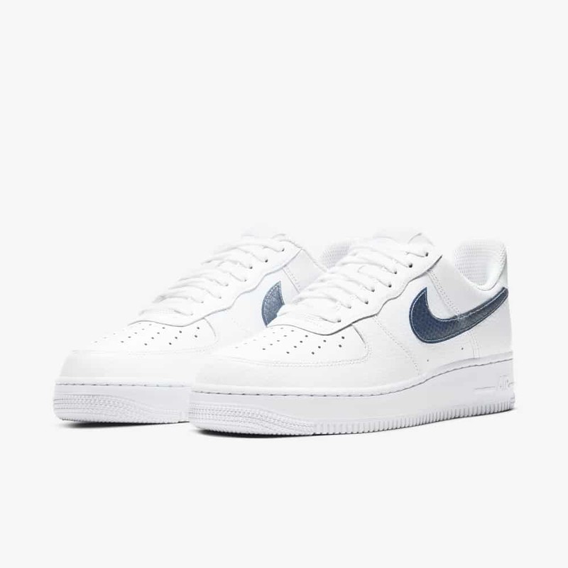 Nike Air Force 1 Blue Snakeskin | CW7567-100