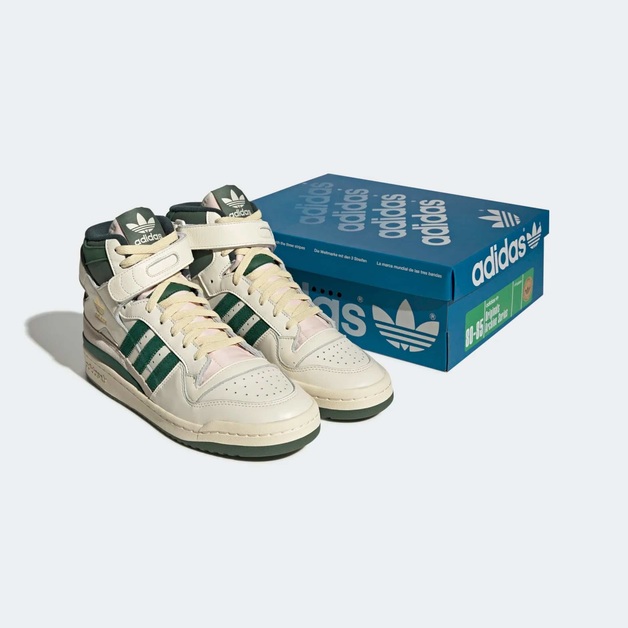 adidas Forum Hi „SVSM“ ist eine Hommage an die Turnhallen-Ästhetik der 1980er Jahre