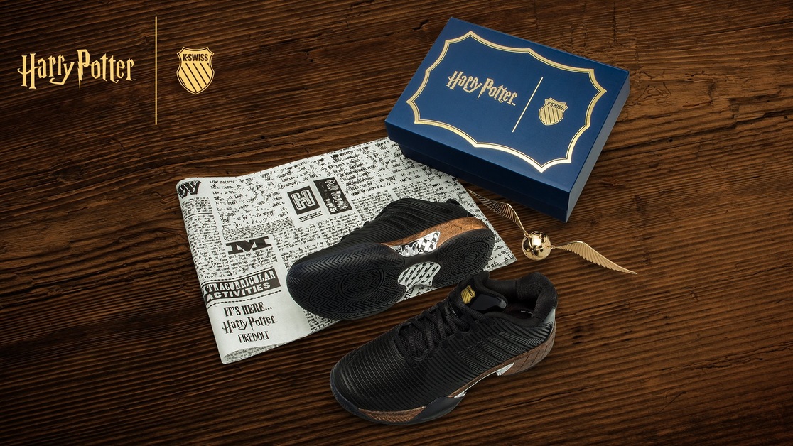 Harry Potter und K-Swiss veröffentlichen einen Firebolt Hypercourt Express 2