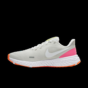 Womens Nike Revolution 5 'Platinum Tint' Platinum Tint/White/Pink Blast WMNS | BQ3207-007