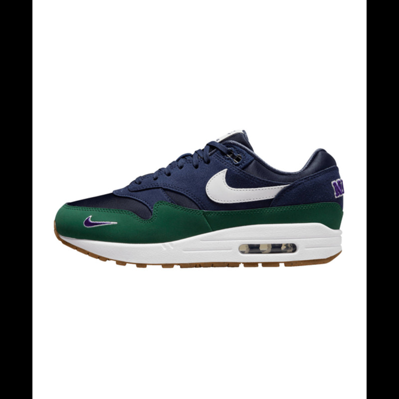 Air max 1 essential green clearance suede