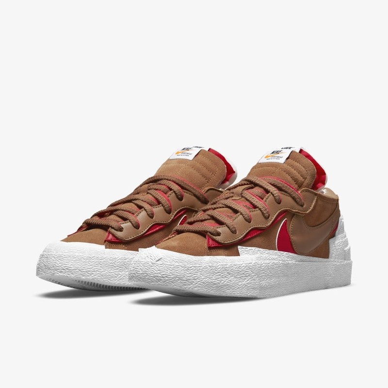 Sacai x Nike Blazer Low British Tan | DD1877-200