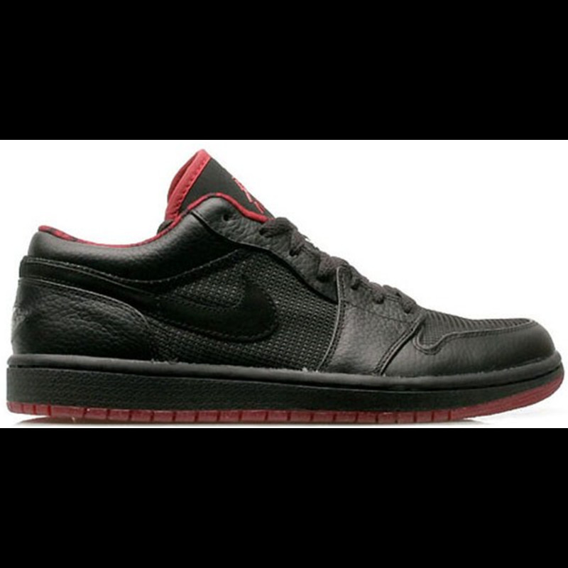 Jordan 1 retro low black metallic store silver varsity red