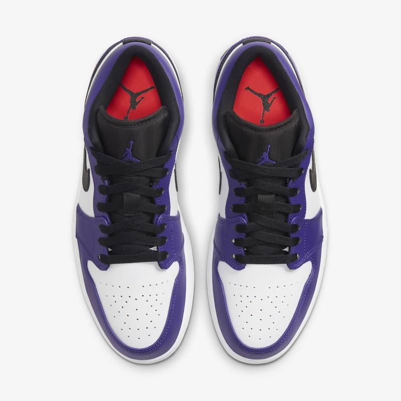 Air Jordan 1 Low Court Purple | 553558-500