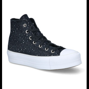 Converse Chuck Taylor AS Lift Zwarte Sneakers | 0194433851862