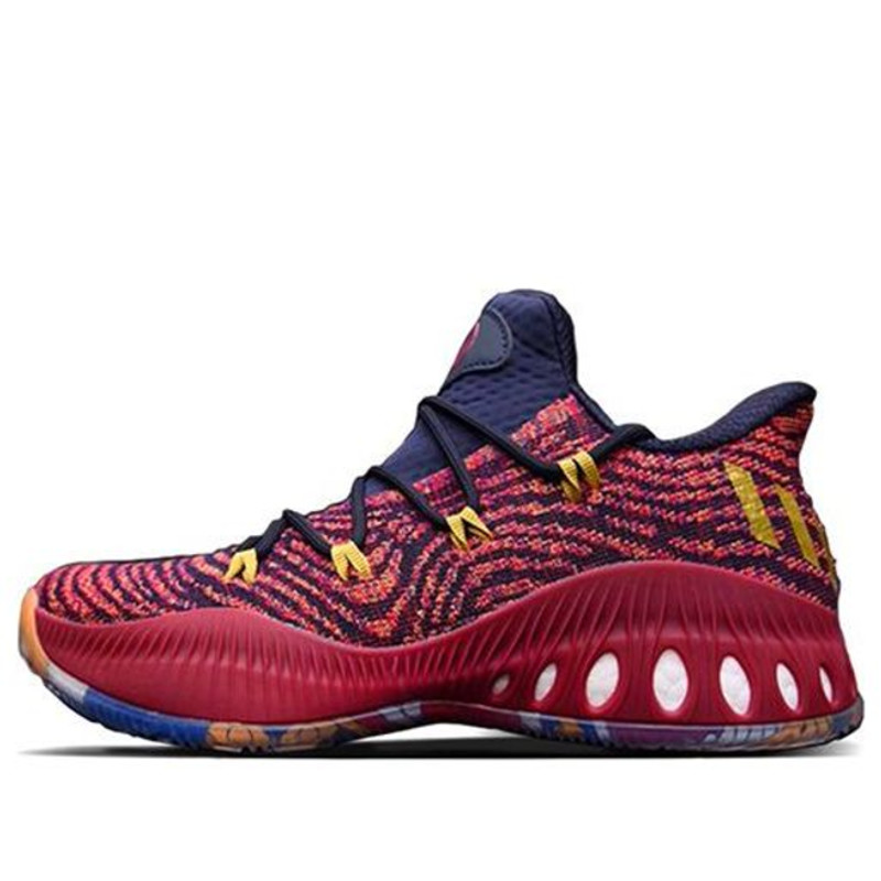 Adidas crazy best sale explosive low red