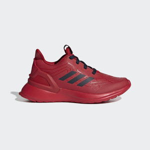 Kids adidas Marvel x RapidaRun K 'Spider-Man' Scarlet/Legend Ink/Cloud White Marathon Running | G27557