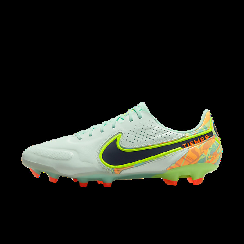 Nike Tiempo Legend 9 Elite FG 'Barely Green Total Orange' | CZ8482-343