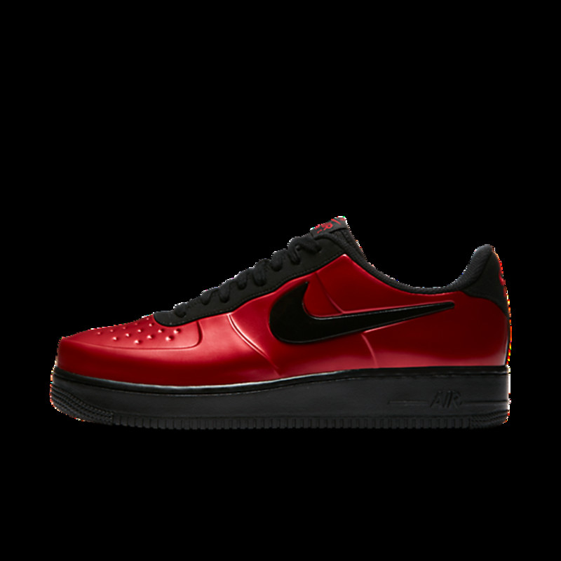 Nike air force 1 clearance foamposite pro cupsole red