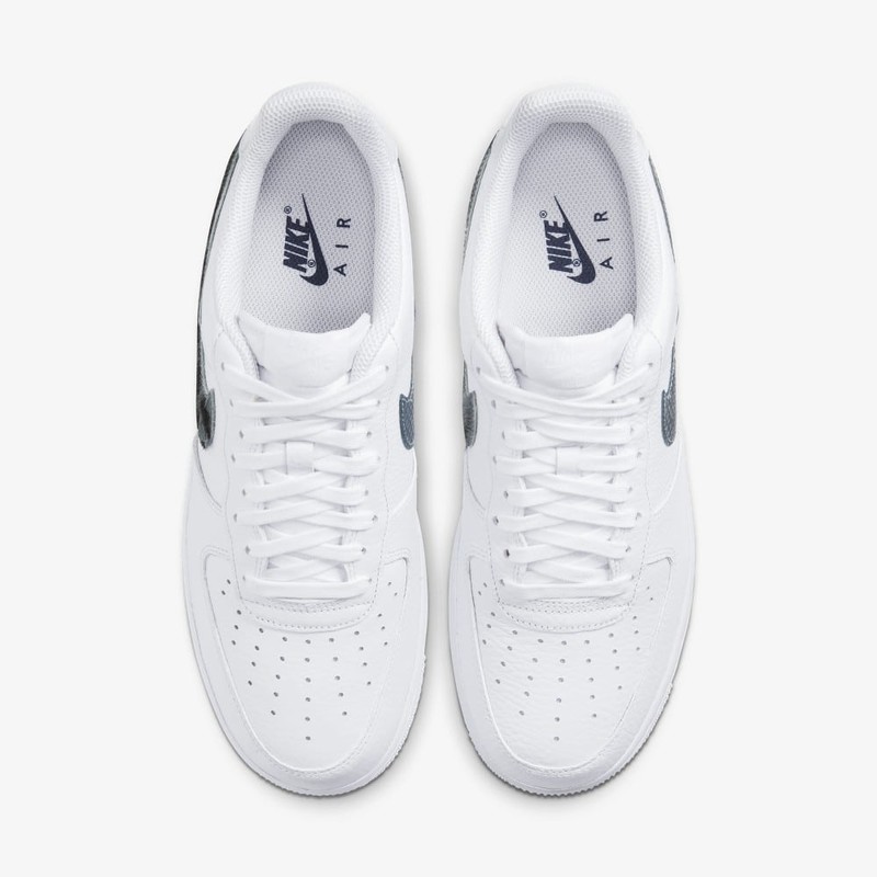 The Nike Air Force 1 Low 07 LV8 Triple White Comes With A Scaley