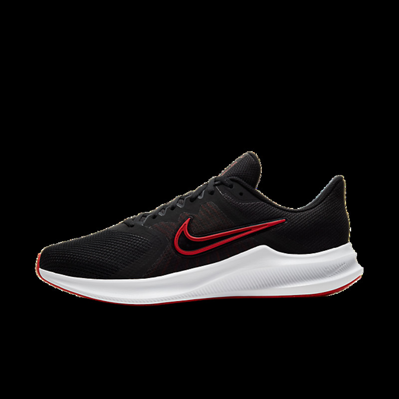 Nike Downshifter 11 Black University Red (4E Wide) | DD3576-005
