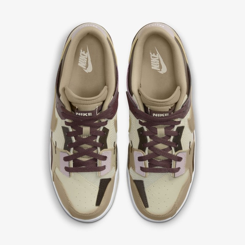 Nike Dunk Low Scrap Brown/Pink | DH7450-100