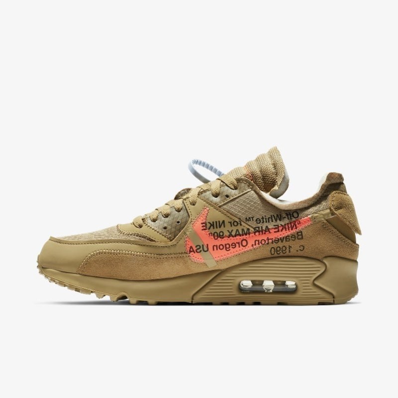 Off-White x Nike Air Max 90 Desert Ore | AA7293-200