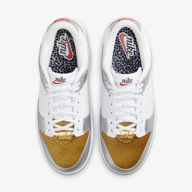 Nike Dunk Low Gold/Silver | DH4403-700