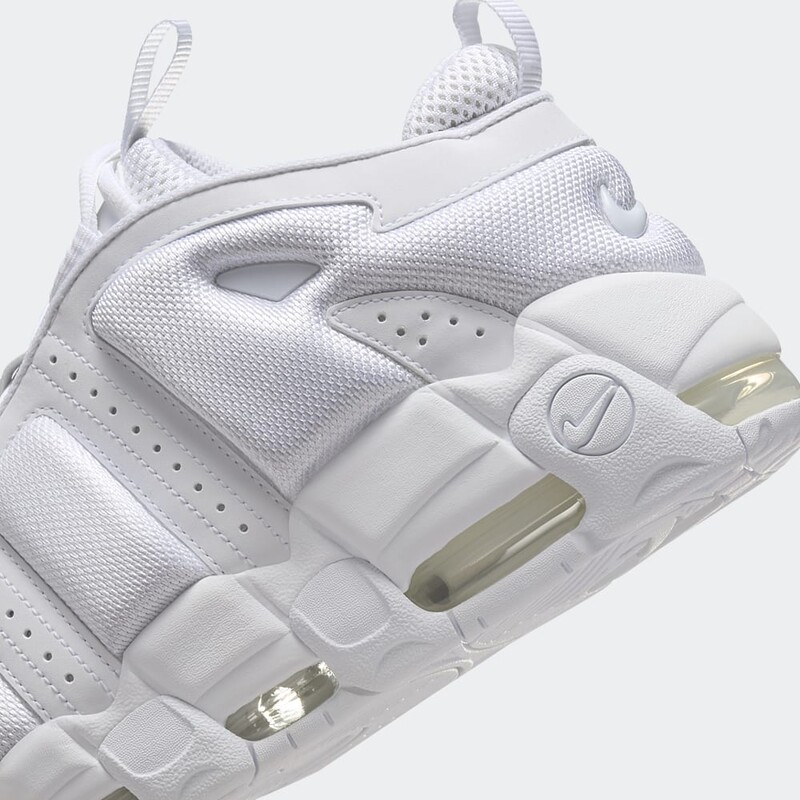 Nike Air More Uptempo Low "Triple White" | FZ3055-100