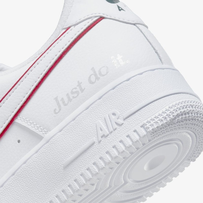 Nike Air Force 1 Low Just Do It White Red DQ0791-100 