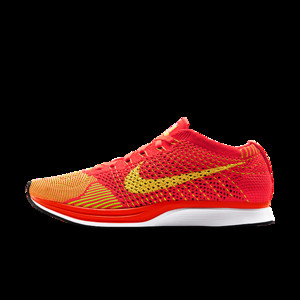 Nike Flyknit Racer Bright Crimson Volt | 526628-601