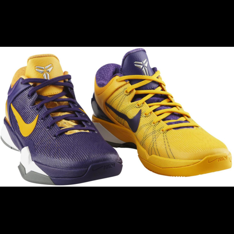 Kobe 7 outlet purple and yellow