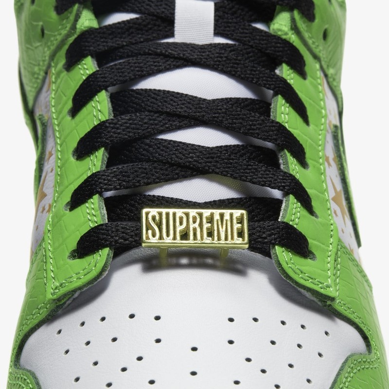 Supreme x Nike SB Dunk Low Green | DH3228-101
