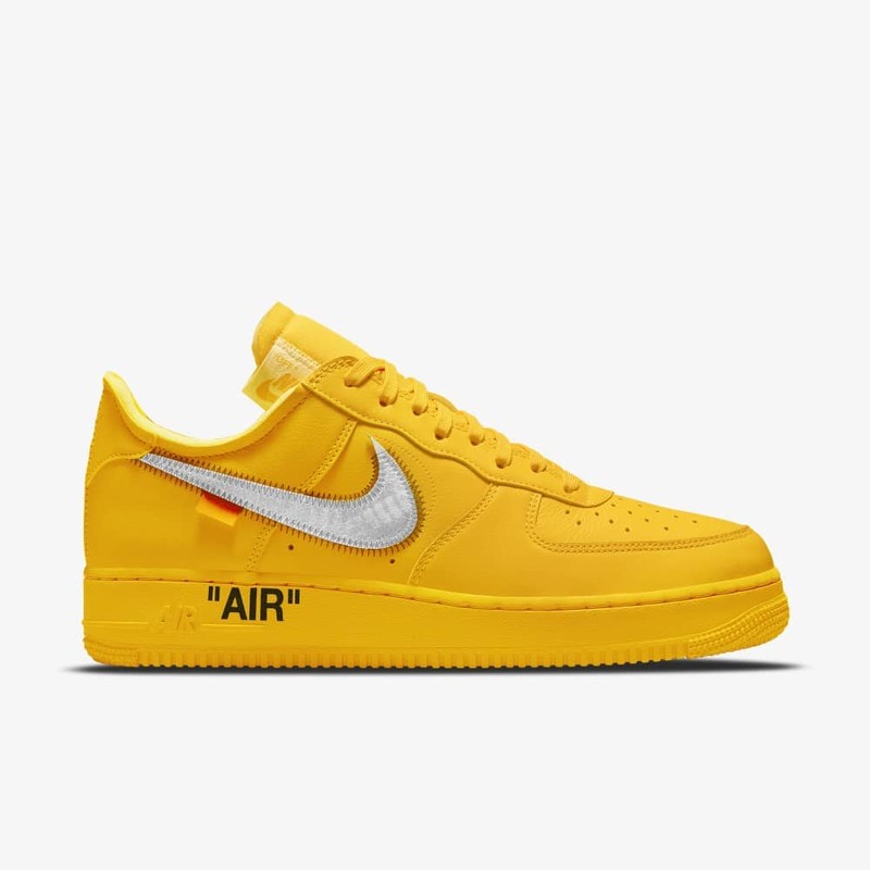 Off-White x Nike Air Force 1 University Gold | DD1876-700