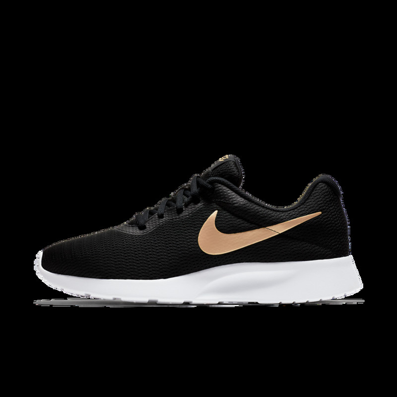 nike tanjun black rose gold