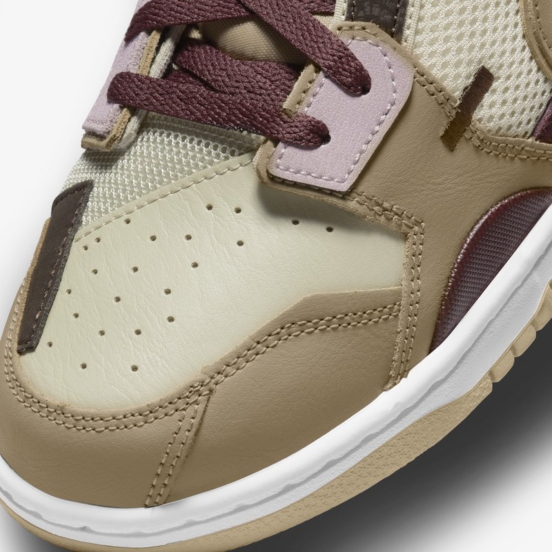 Nike Dunk Low Scrap Brown/Pink | DH7450-100