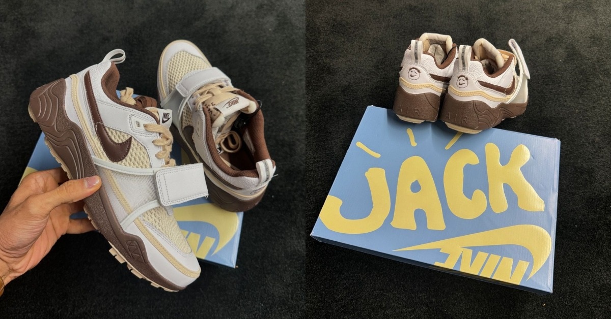 Travis Scott x Nike Zoom Field Jaxx "Light Chocolate": A Perfect Mix of Style and Function