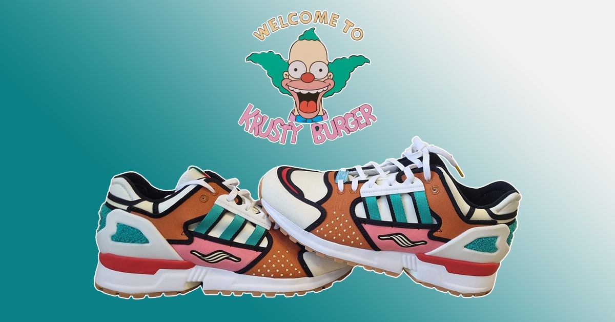 Latest Pickup: The Simpsons x adidas ZX 10000 „Krusty Burger“