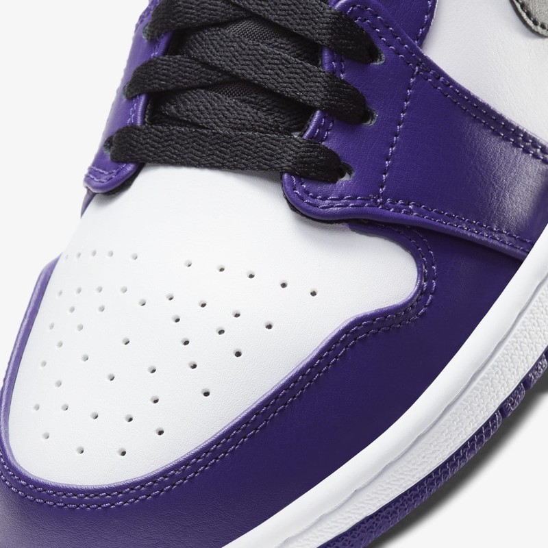 Air Jordan 1 Low Court Purple | 553558-500