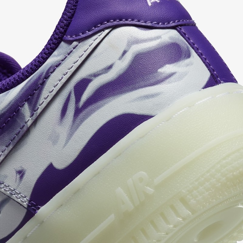 Nike Air Force 1 Skeleton Court Purple | CU8067-500