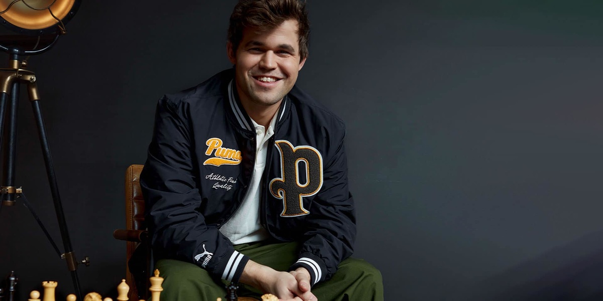 PUMA und Schachgroßmeister Magnus Carlsen schließen eine Partnerschaft