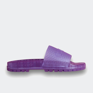 Gucci x adidas Adilette Purple | IE2253