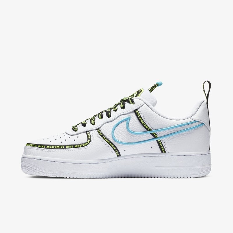 Nike Air Force 1 Worldwide Pack Volt/Blue | CK7213-100