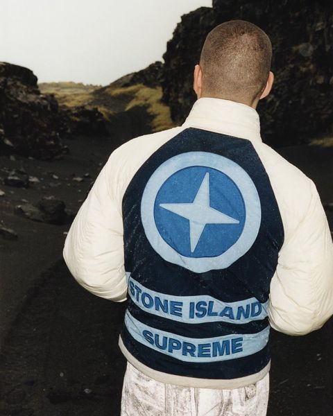 Supreme x Stone Island Hoodie - Camo – Grails SF