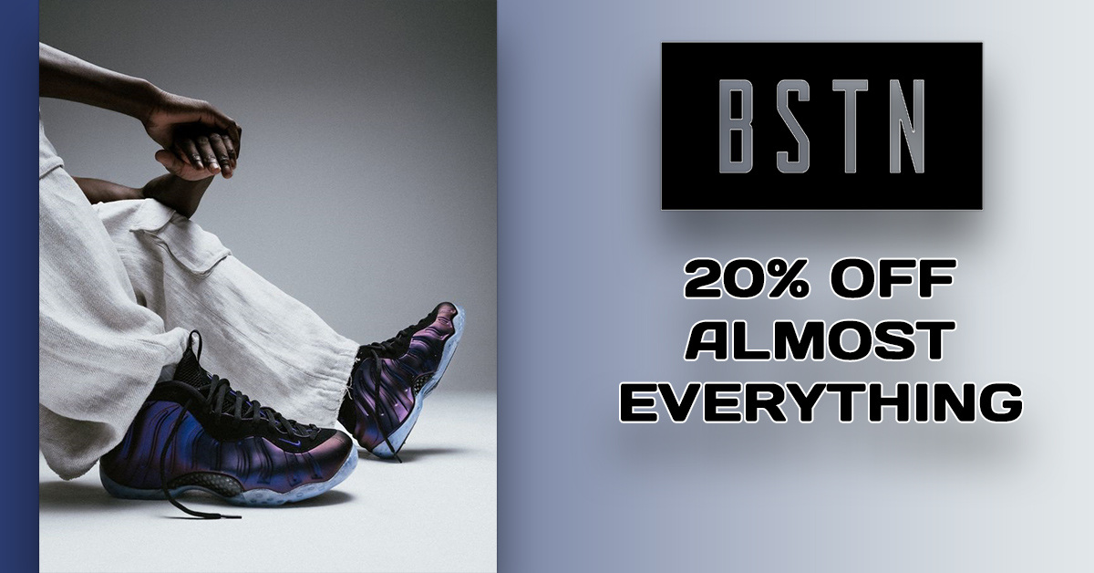 BSTN Sale: 20% OFF almost everything