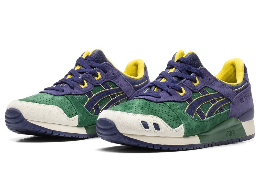 ASICS droppt einen GEL-LYTE III aus übrig gebliebenen Resten