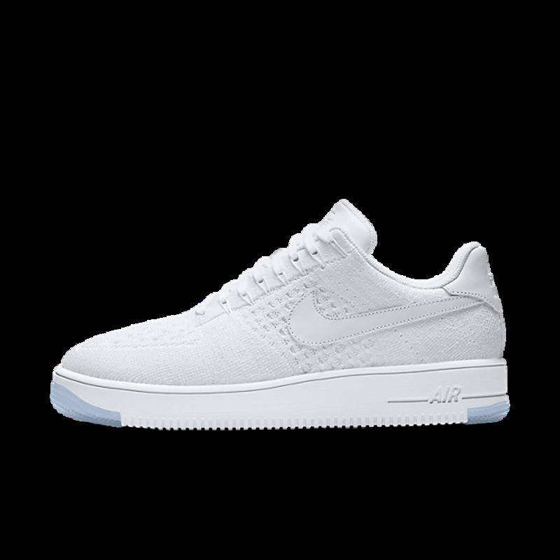 Nike Af1 Ultra Flyknit Low White/White-Ice | 817419-100