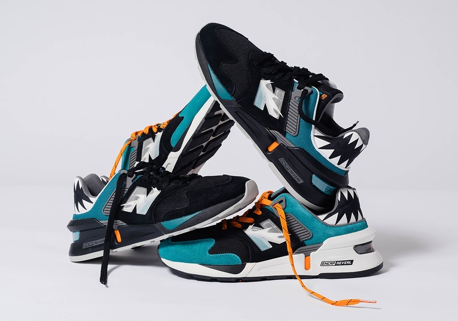 Der „Great White“ von New Balance und Shoe Palace ist eine Hommage an das Raubtier des Ozeans