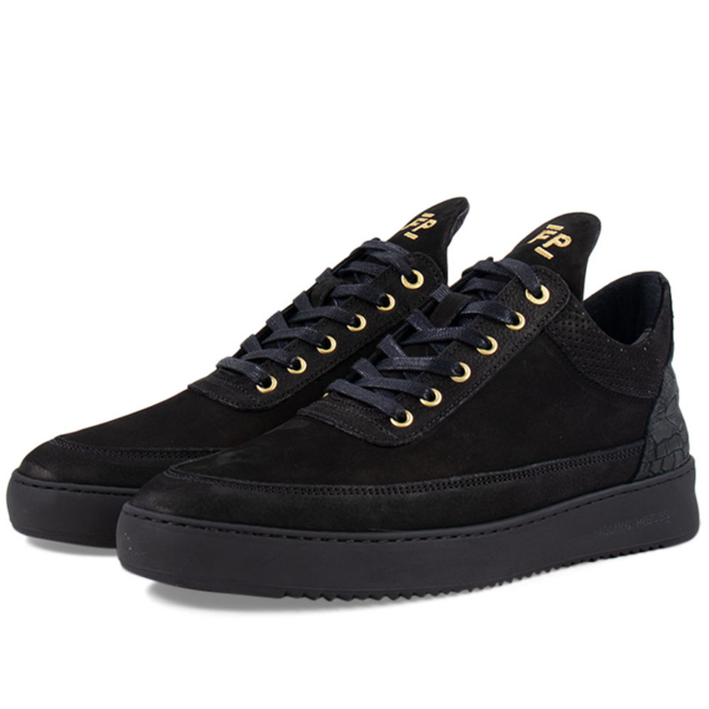 Filling Pieces Low Top Ripple Ceres 'All Black' | 2512726-1847