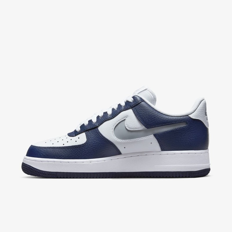 Nike Air Force 1 Cut Out Swoosh Navy | DV3501-400