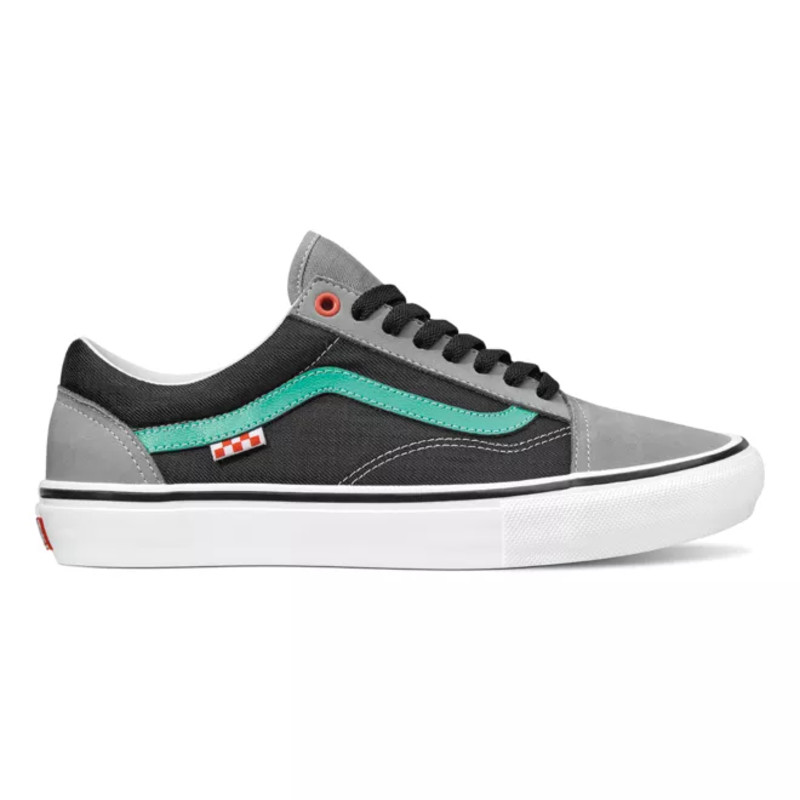 Vans old skool shop pro black duck green